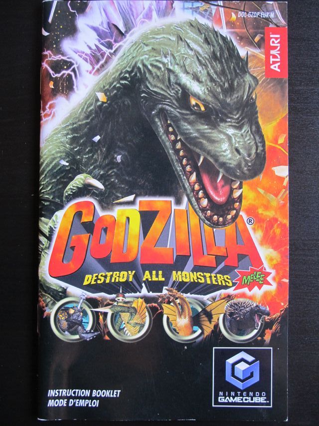Godzilla: Destroy All Monsters Melee GAMECUBE PAL