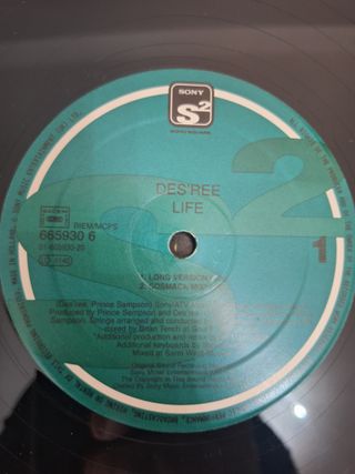 Vinile LP Des'ree - Life