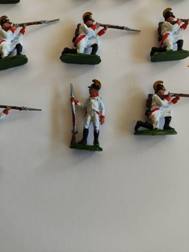 10 Miniaturas Granaderos Austriacos