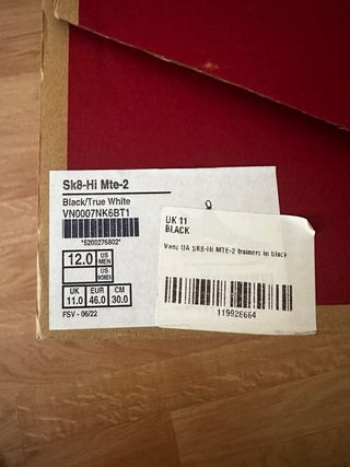 Vans Sk8-Hi Mte-2 negras