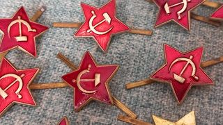 10 Insignias Estrella Roja URSS