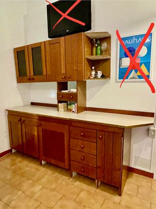 Cucina in legno massello