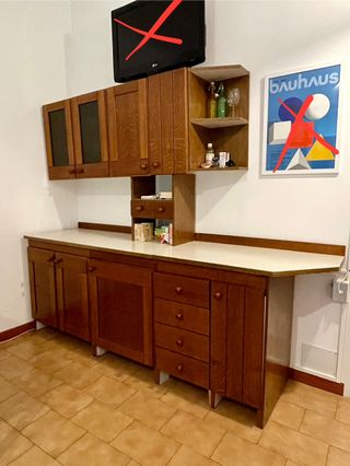 Cucina in legno massello