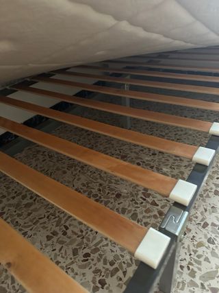 Cama individual 105x190cm y colchón