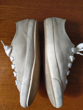 Sneakers Lacoste beige donna