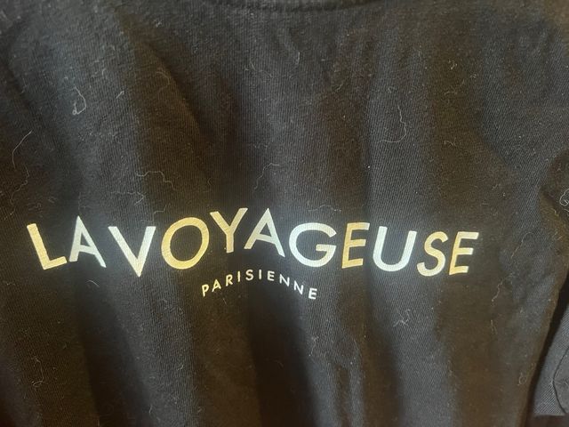 Camiseta negra H&M - manga larga