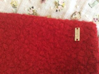 Vestido, blusa y abrigo invierno niña - Rojo 