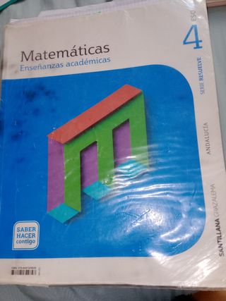 MATEMATICAS ENSEÑANZAS ACADEMICAS SERIE RESUELV...