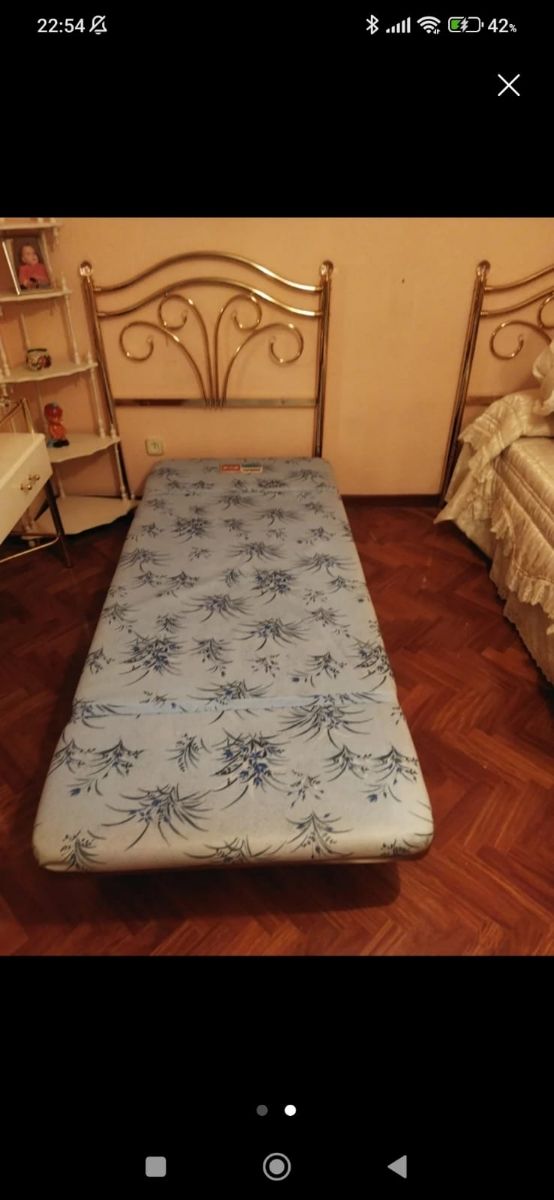 Cabeceros cama 90cm -Dorados-Metal