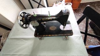 Máquina coser Sigma antigua
