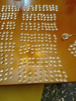 Lote lágrimas cristal lámpara