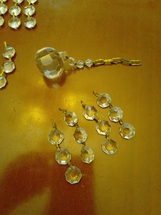 Lote lágrimas cristal lámpara