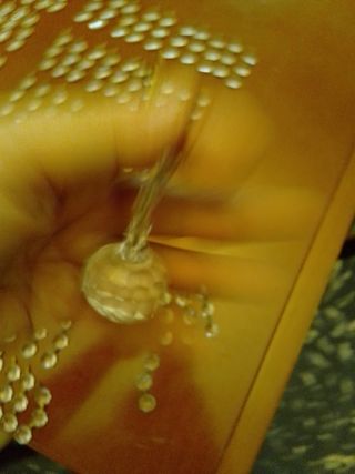 Lote lágrimas cristal lámpara