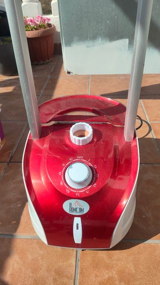 Plancha vapor Homcom -Roja