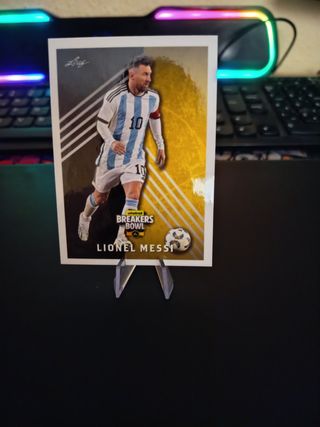 Carta Lionel Messi Breakers Bowl