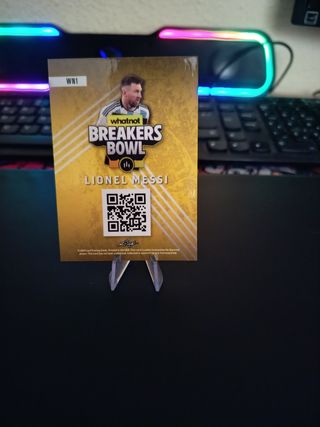Carta Lionel Messi Breakers Bowl