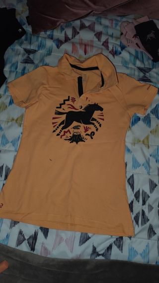 Pantalones equitación,camiseta y calcetines
