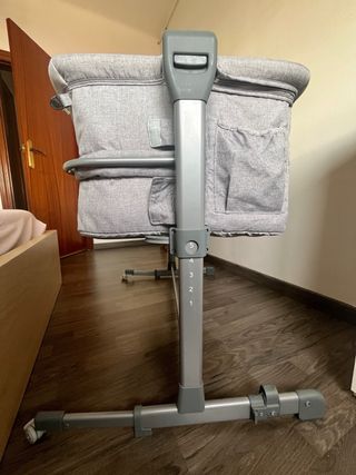 Cuna colecho Kinderkraft - gris