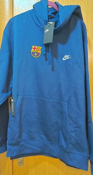 Sudadera FC Barcelona Nike azul