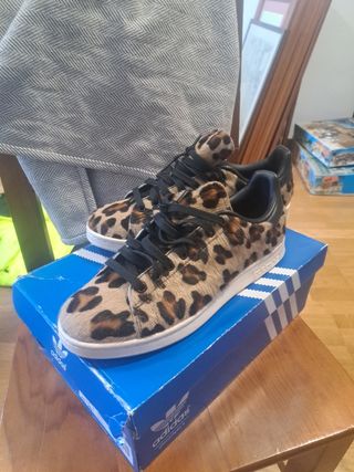 Adidas Stan Smith Vintage - Piel Leopardo