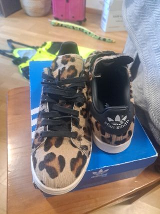Adidas Stan Smith Vintage - Piel Leopardo
