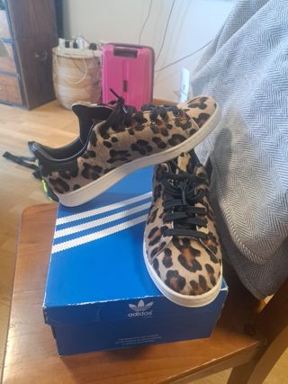 Adidas Stan Smith Vintage - Piel Leopardo