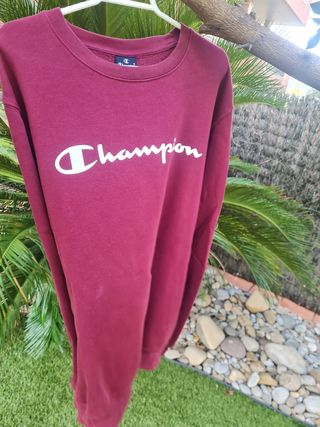 Sudadera Champion roja Talla L
