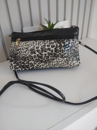 Bolso bandolera animal print