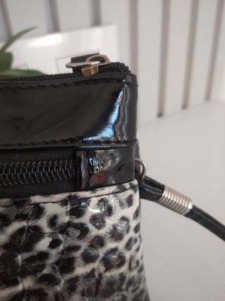 Bolso bandolera animal print