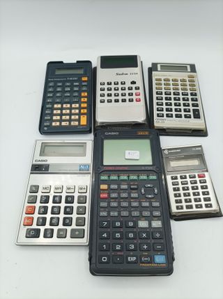 5 Calculadoras vintage: ¡Reparar!