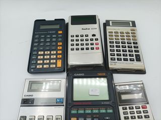 5 Calculadoras vintage: ¡Reparar!