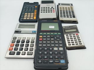 5 Calculadoras vintage: ¡Reparar!