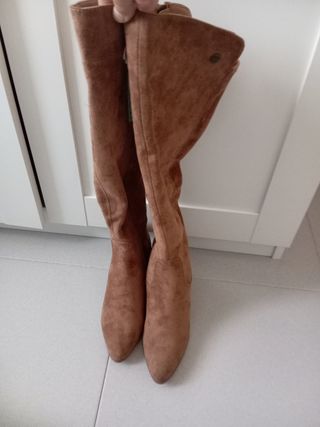 Botas altas camel nº 38