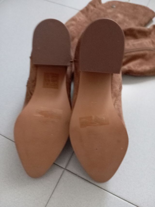 Botas altas camel nº 38