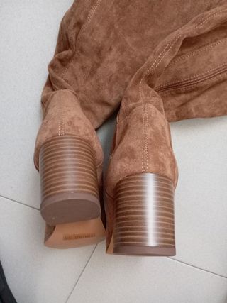 Botas altas camel nº 38