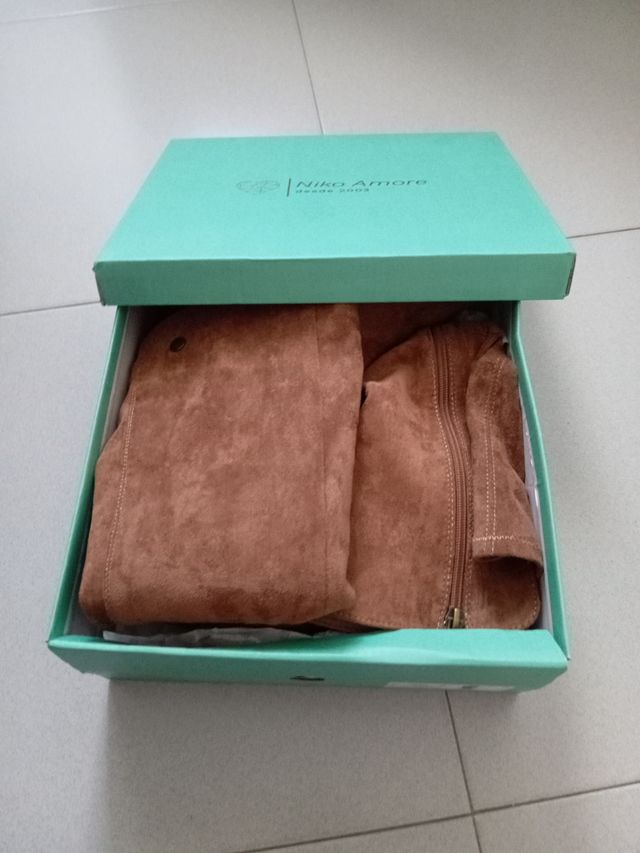 Botas altas camel nº 38