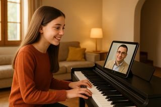 PROFESOR DE PIANO 
CLASES DE PIANO ONLINE