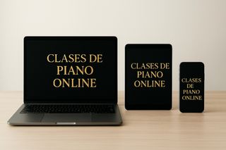 PROFESOR DE PIANO 
CLASES DE PIANO ONLINE