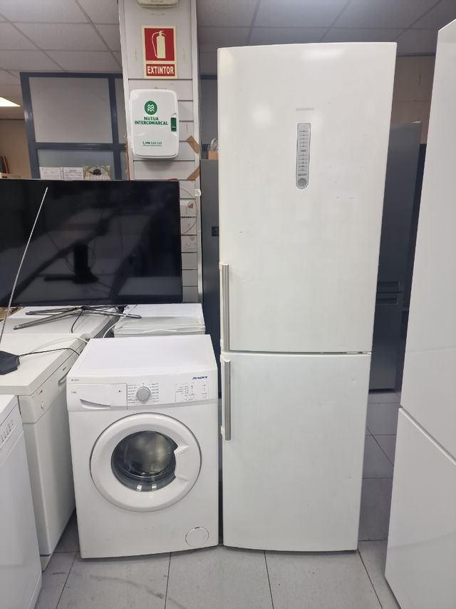 Combo nevera-lavadora + garantía 