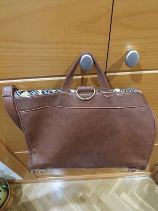 Bolso Kaotiko BCN marrón-multicolor