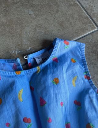 Vestito bimba estivo frutti