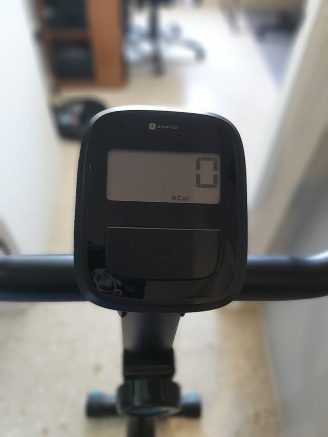 Bicicleta estática plegable