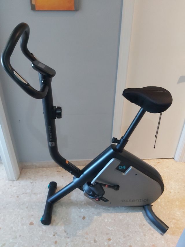 Bicicleta estática plegable