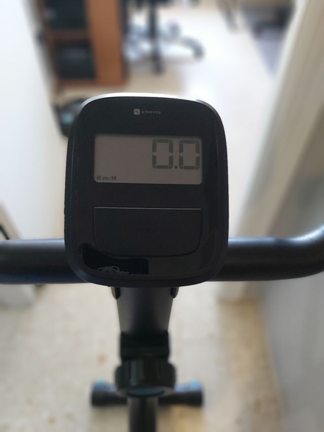 Bicicleta estática plegable