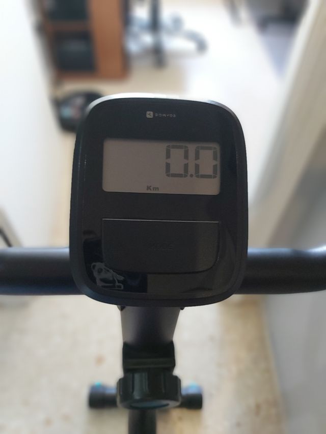 Bicicleta estática plegable