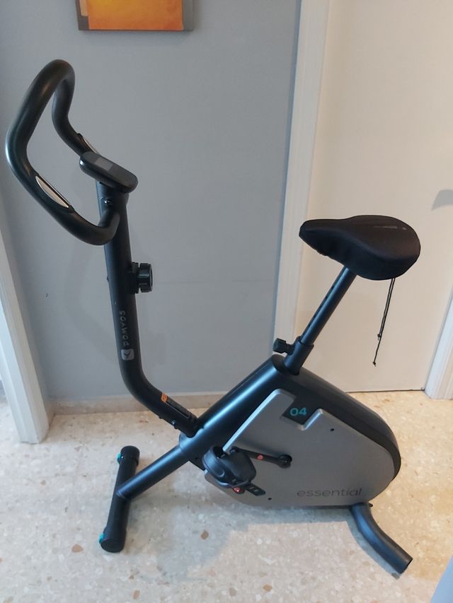 Bicicleta estática plegable