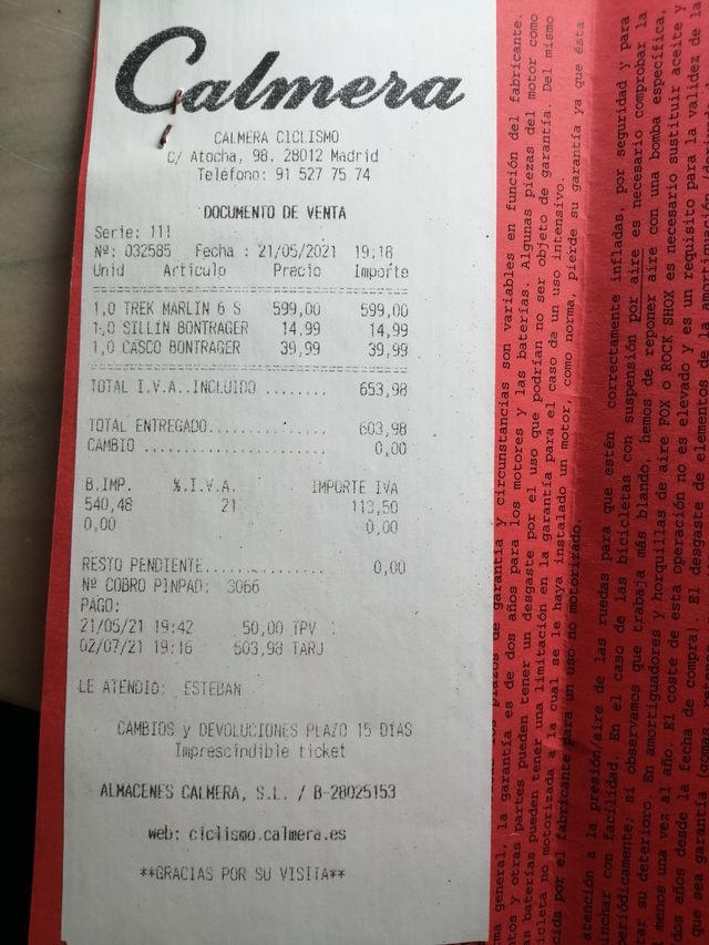 Trek Marlin 6 - Bicicleta montaña