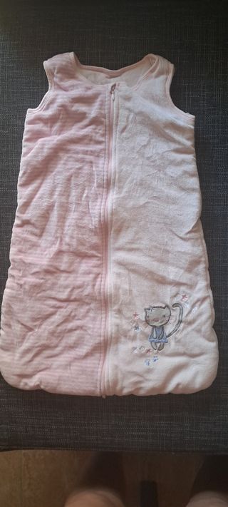 Saco dormir bebé niña - Rosa