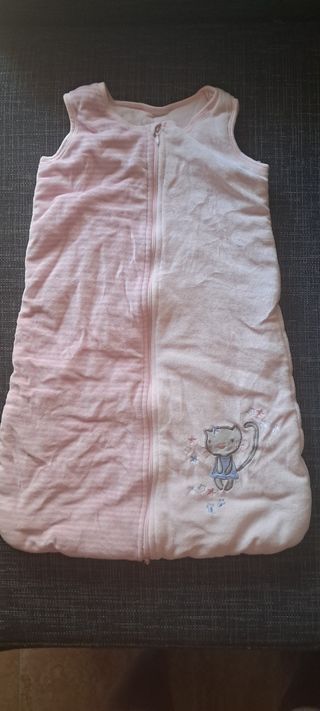 Saco dormir bebé niña - Rosa