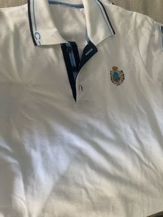 Polo blanco talla 10